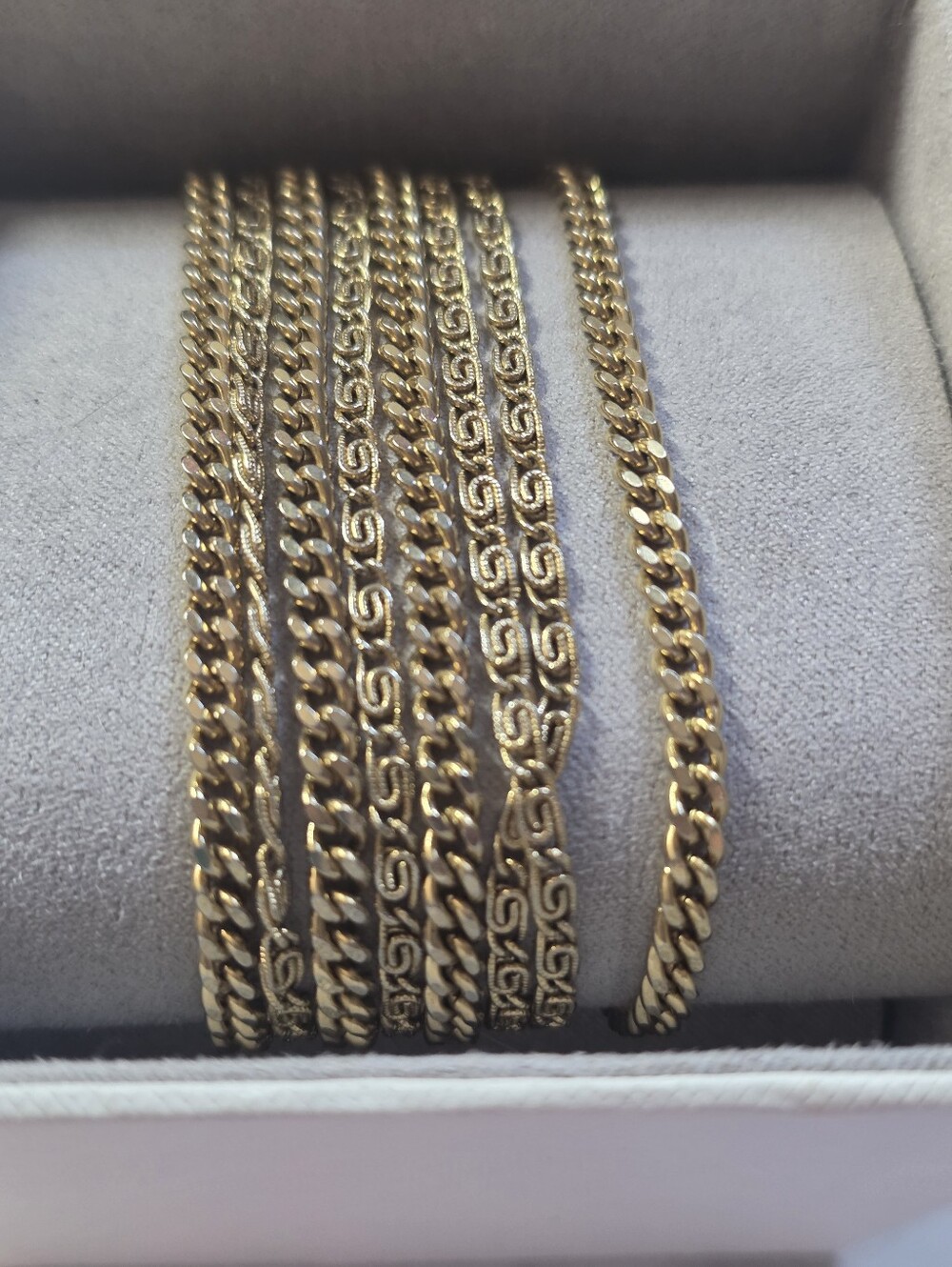Gold-Tone Chain Bracelet Monet